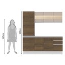 Ver imagem 4 de Cozinha Compacta Smart Modulada 170 cm 100% MDF Madesa