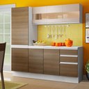 Ver imagem 1 de Cozinha Compacta Smart Modulada 170 cm 100% MDF Madesa