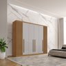 Guarda-roupa 6 Portas 6 Gavetas Hermes 100% - 5