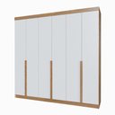 Ver imagem 3 de Guarda-roupa Casal 6 Portas 6 Gavetas 100% Mdf Lisboa