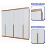 Guarda-roupa Casal 6 Portas 6 Gavetas 100% Mdf Lisboa - 6