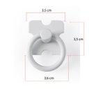 Ver imagem 3 de Kit 30 Unid. 20 Dobradiças + 10 Puxador Rustico: Branco