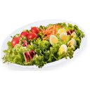 Ver imagem 5 de Kit 2 Travessas Oval Melamina 26x17cm Rasa Buffet Branca Restaurante Salada Petiscos Aperitivos Bar