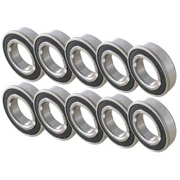 10x Rolamentos Chavetado 6006 Lavadora Electrolux Lm08 Lte12 - 3
