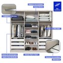 Ver imagem 5 de Guarda-roupa Casal 6 Portas 6 Gavetas 100% Mdf Lisboa