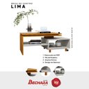 Ver imagem 5 de Mesa de Centro Decorativa Lima Tampo Duplo Design Moderno