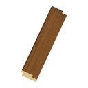 Ver imagem 1 de Painel Ripado em Placa 10,5x270cm (0,28m²) MDF Imbuia Moldufama