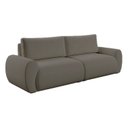 Ver imagem 4 de Sofá Living 3 Lugares Chenille Marrom Tec.2304 Murale 220cm Yescasa
