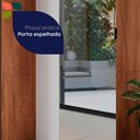 Ver imagem 6 de Sapateira Versa Home 1 Porta 5 Prateleiras com Espelho Branco - Telasul