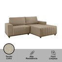 Ver imagem 4 de Sofá Boreal de 185cm B25 Chaise Lado Direito Meu Sofá Online
