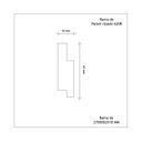 Ver imagem 3 de Painel Ripado 270cmX6,2cmx18mm