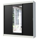 Ver imagem 2 de Guarda-roupa Casal Madesa Istambul 3 Portas de Correr com Espelho 3 Gavetas