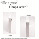 Ver imagem 6 de Kit 20 Puxador Port Gavet Móveis Cozinha Drop Alumínio 125mm - Branco