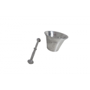 Ver imagem 4 de Pilão em Aluminio Fundido - Almofariz Fundido - Capacidade 1,00 L