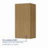 Armário Aéreo 1 Porta  Rainha 40Cm 100% Mdf - 4