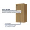 Armário Aéreo 1 Porta  Rainha 40Cm 100% Mdf - 3