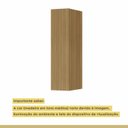 Ver mais imagens de Armário Aéreo 1 Porta Rainha 20cm 100% MDF Marrom/Nature