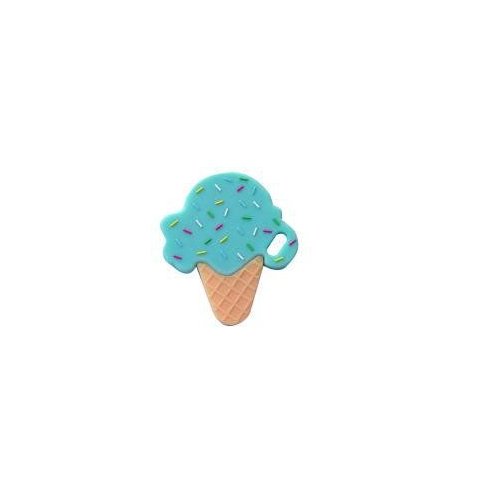 Mordedor em Silicone I com Estojo Dican - Sorvetinho Verde