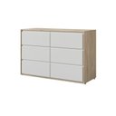 Ver imagem 7 de Berço Montessoriano Casinha com Colchão, Comoda e Roupeiro Coleção Wood