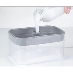 Dispenser Porta Detergente Esponja Trium Azul ou De500azgf - 2