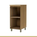 Ver imagem 6 de Balcão 1 Porta Rainha 40cm 100% MDF Verde/Nature