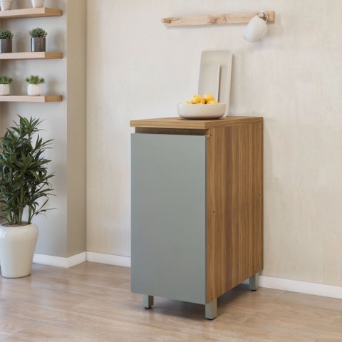 Balcão 1 Porta Rainha 40Cm 100% Mdf