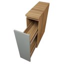 Ver imagem 5 de Balcão de Cozinha Porta Tempero 1 Porta 20cm 100% MDF Rainha Verde/Nature