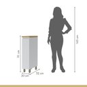 Ver imagem 4 de Balcão 1 Porta  Rainha 20Cm 100% Mdf