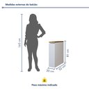 Ver imagem 4 de Balcão 1 Porta  Rainha 20Cm 100% Mdf