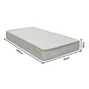 Ver imagem 2 de Colchão Infantil Baby Light 130 x 70 x 12cm D18 Divicar Móveis Branco