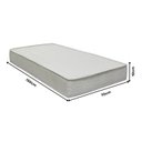 Ver imagem 2 de Colchão Infantil Baby Light 130 X 70 X 12cm D18 Divicar Móveis