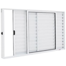 Janela Veneziana de Alumínio 3 Folhas 120 X 150cm Linha Modular - 2