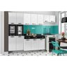 Módulo Cozinha Telasul Rubi Armário 3 Portas Branco - 3