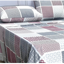 Ver imagem 5 de Kit de Lençol Queen 4 Peças Micro Percal 400 Fios - Toque de Pêssego Lara