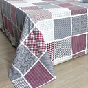 Ver imagem 2 de Kit de Lençol Queen 4 Peças Micro Percal 400 Fios - Toque de Pêssego Lara