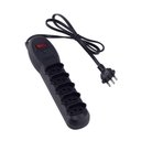 Ver imagem 1 de Filtro de Linha Force Line Slim Bivolt 5 Tomadas Preto