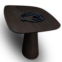Ver imagem 2 de Mesa Organica Flower 2.35x1.22cm em Ébano