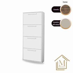 Sapateira Ágata Cor:branco Armário Mizza Decor - 6