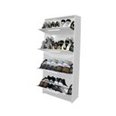 Ver imagem 3 de Sapateira Ágata Cor:branco Armário Mizza Decor