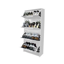 Sapateira Ágata Cor:branco Armário Mizza Decor - 3