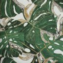 Ver imagem 1 de Papel de Parede Estampado Folhagem Verde+ Cola Inclusa- Vinilico Lavável