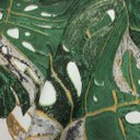 Ver imagem 5 de Papel de Parede Estampado Folhagem Verde+ Cola Inclusa- Vinilico Lavável