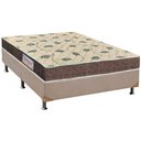 Ver imagem 1 de Cama Box Casal: Colchão Espuma D33 Orthoflex /EP Matera + Base CRC Suede Clean(138x188)