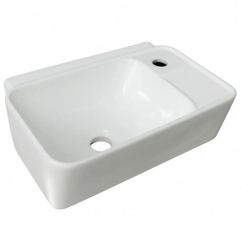Lavatório Suspenso Retangular 41x30cm Branco - Lvs100 - Icasa