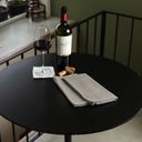 Ver imagem 3 de Pano de Vinho Cinza - Algodão, 40x40cm