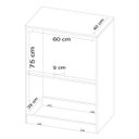 Ver imagem 7 de Cômoda Multiuso Moderna 62 Cm 4 Gavetas - Demóbile Astral:branco