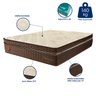 Colchão Casal 138x188x36 Mediterrâneo Prorelax Molas Ensacadas Euro Pillow One Face - Marrom/branco - 4