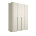Ver imagem 2 de Guarda Roupa Bend em Mdf 190x240cm 4 Portas 3 Gavetas Luna C801