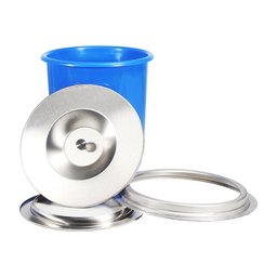 Lixeira Inox Embutir Pia Cozinha 5L - 1