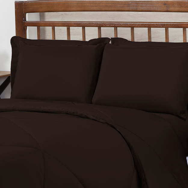 Ver imagem 3 de Kit Edredom Casal Queen 3 Peças Margarida Cama Box:marrom